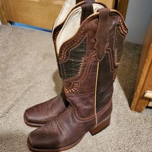 Rockin leather boots